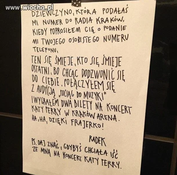 Info do dziewczyny