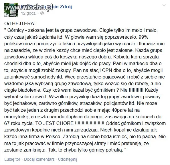 To jest właśnie szacunek.