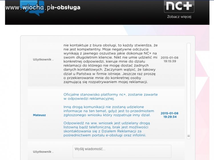 NC+ - czyli podpisz umowę, a później możesz pisać 