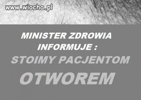 Obywatelu Ministerstwo Zdrowia cię kocha... 