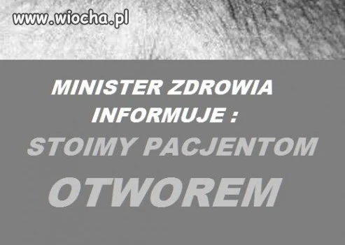 Obywatelu Ministerstwo Zdrowia cię kocha... 