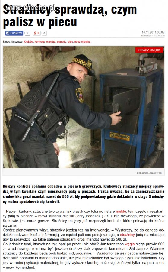 Bez nakazu sądowego to sobie może...
