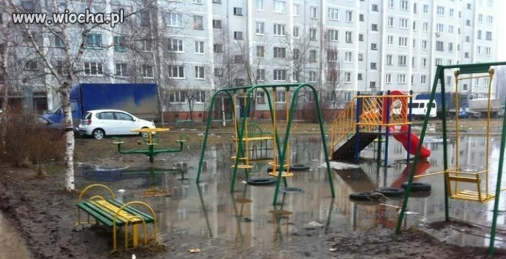 Na naszym podwórku.