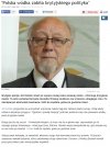 Polska wódka "zabiła" angielskiego polityka