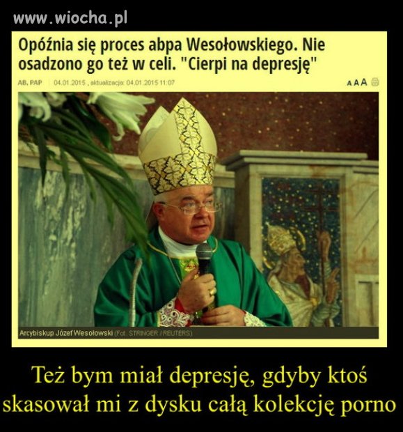 Cierpi na depresje