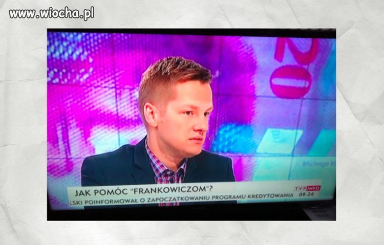 Mroczek ekspertem od franka w tvp info