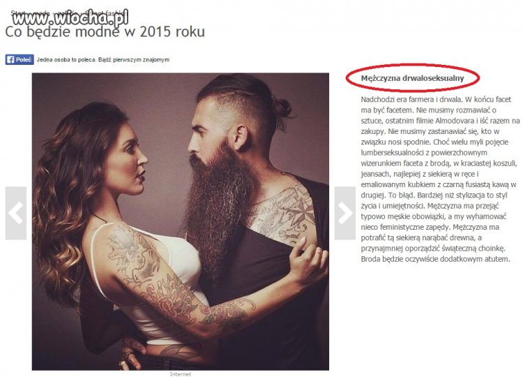 Drwaloseksualny? Po co takie bzdury wypisywać