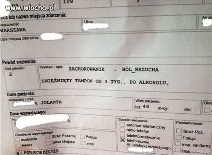 Ostry melanż Jolki.