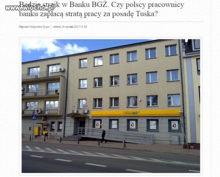 Tusk sprzedał bank za posadkę szefa Rady