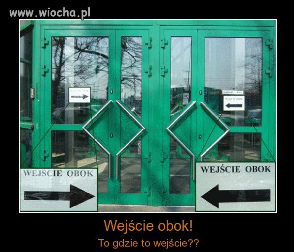 Wejście obok