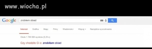 Zrobiłem obiad...