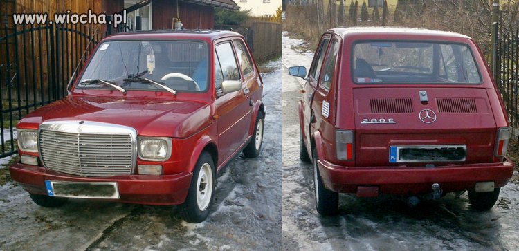 Mercedes 126 P