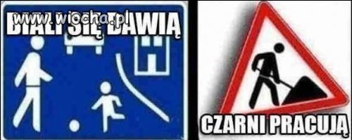 Biali się bawią