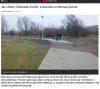 A pomiędzy? Prywatna działka.Zapomniało się projektantowi