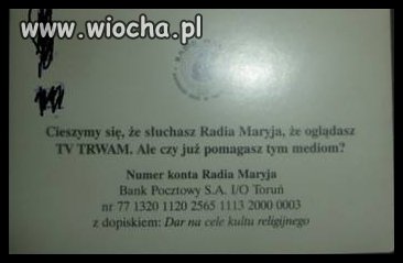Dostaliście takie coś zamiast