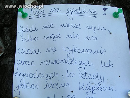 Mąż na godzine 