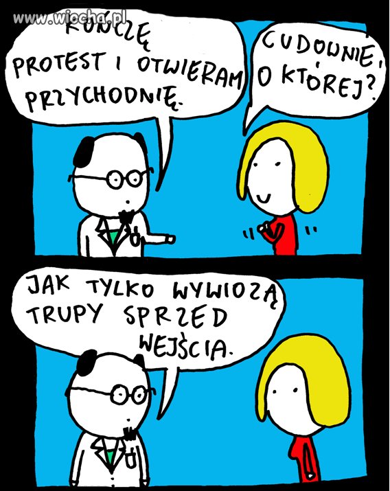 Ta cała awantura w trosce o pacjenta ?