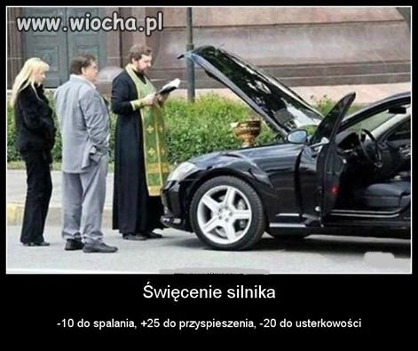 Może odprawia egzorcyzmy