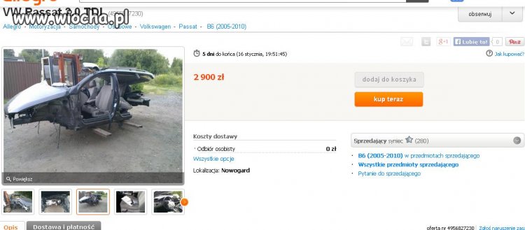  Sprzedam  VW Passat 2.0 TDI KOMBI