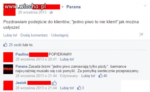 Klient nasz pan 