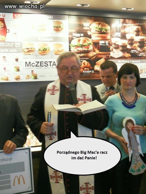 Otwarcie McDonald's w Żywcu.. 
