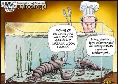 Rządzą nami idioci albo teorie spiskowe to prawda.