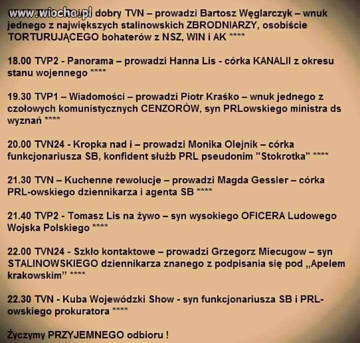 Sorry, takie mamy media...