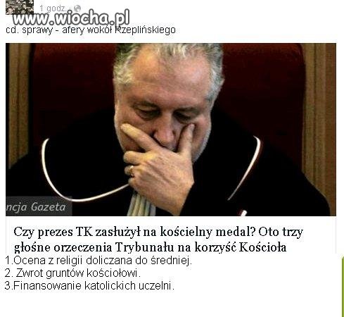 Nawet złoty medal się należy.