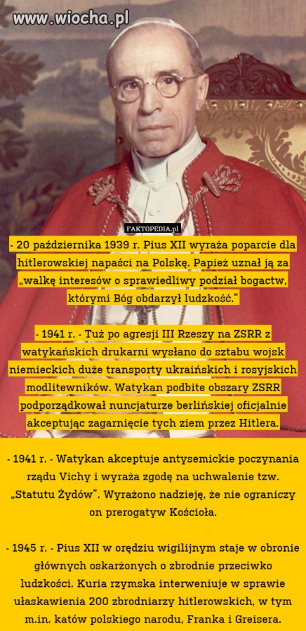 To tylko potwierdza dogmat