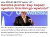 Jak nie Watykan to Izrael...