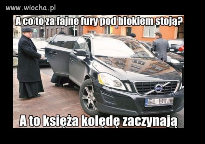 A co to za fury pod blokiem stoją?