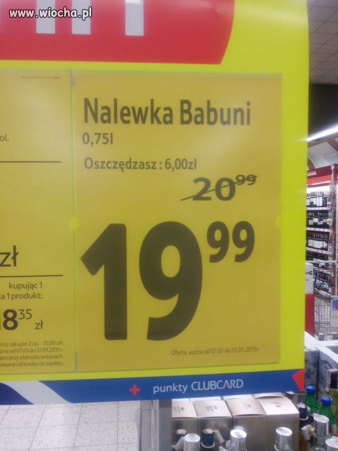 Oferta specjalna tylko w Tesco 