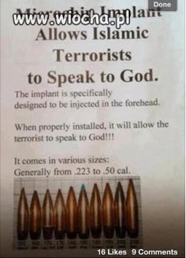 Allahu Akbar - błyskawiczna transformacja.