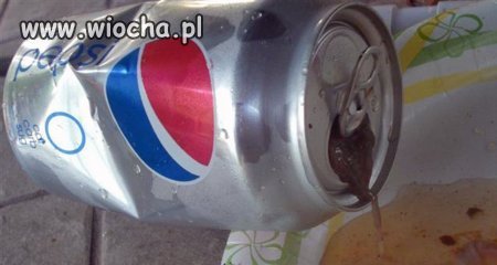 Pepsi z myszką w środku