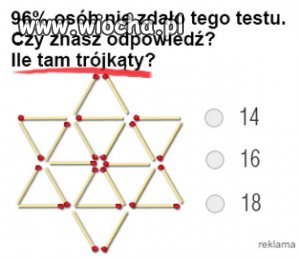 Trójkąty.
