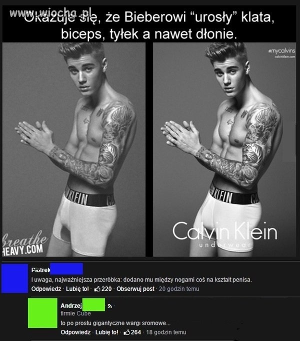 Fotoszop Bieberka