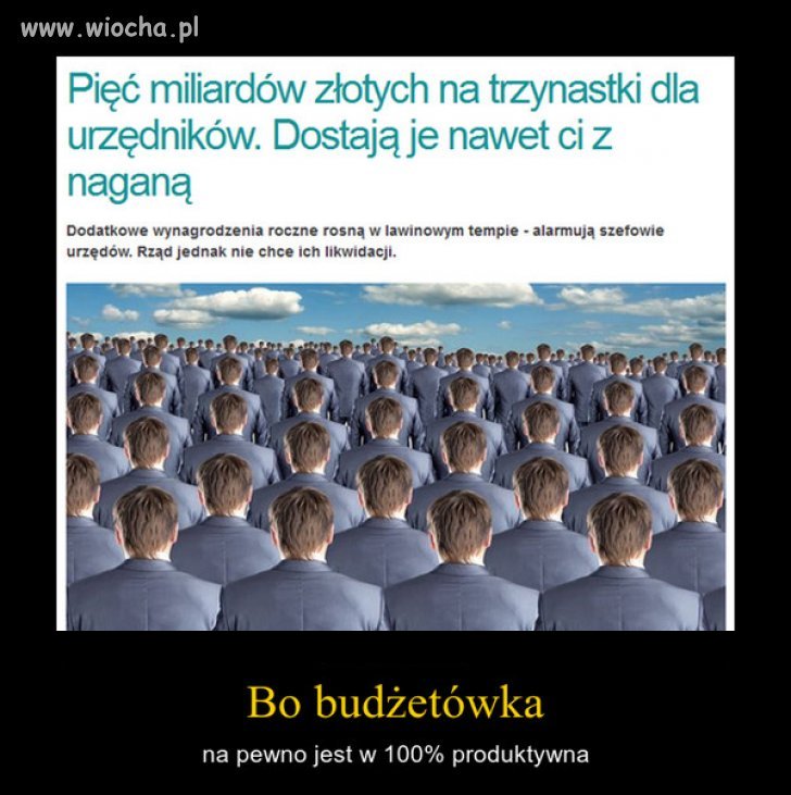 W tym kraju to tylko być urzędasem 