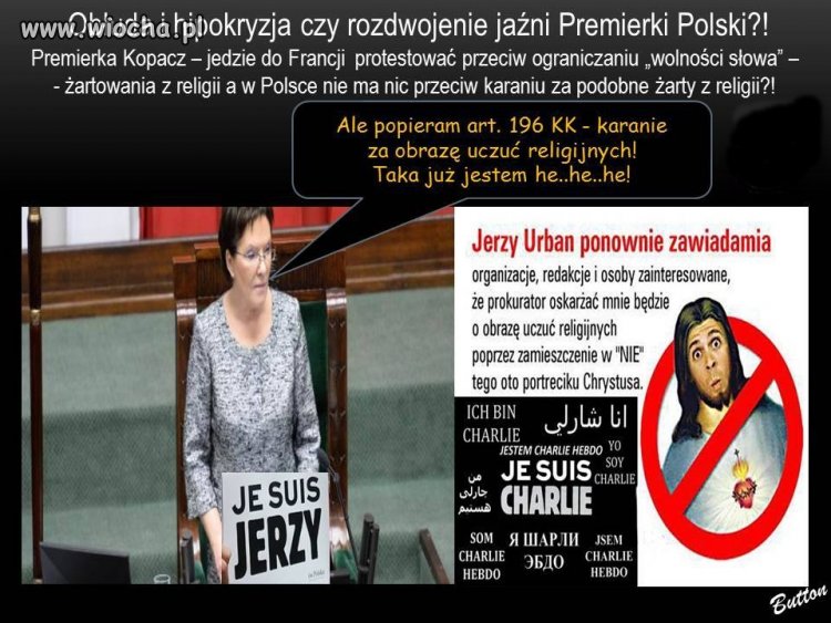 Obłuda i hipokryzja naszych władz