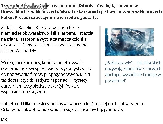 Niemcy: Polka przed sądem za 