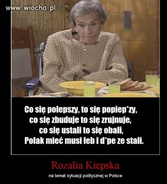 Warto posłuchać starszych.
