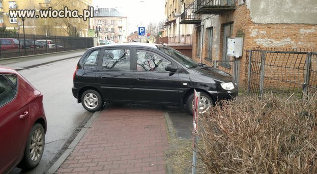 Tak parkuje zwykły debil? 