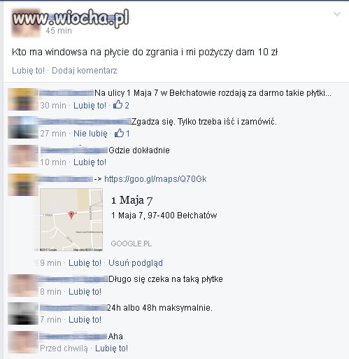 Dam 10zł za Windowsa