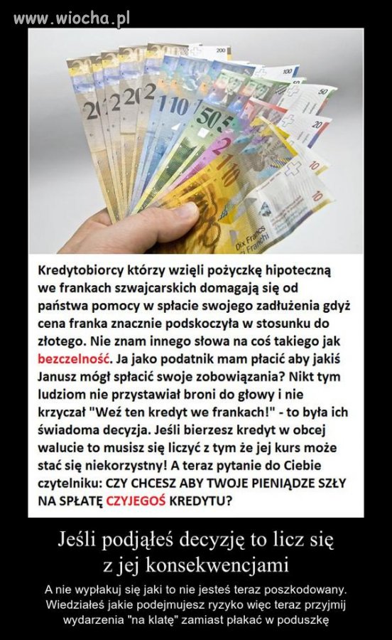 Ja też jestem za