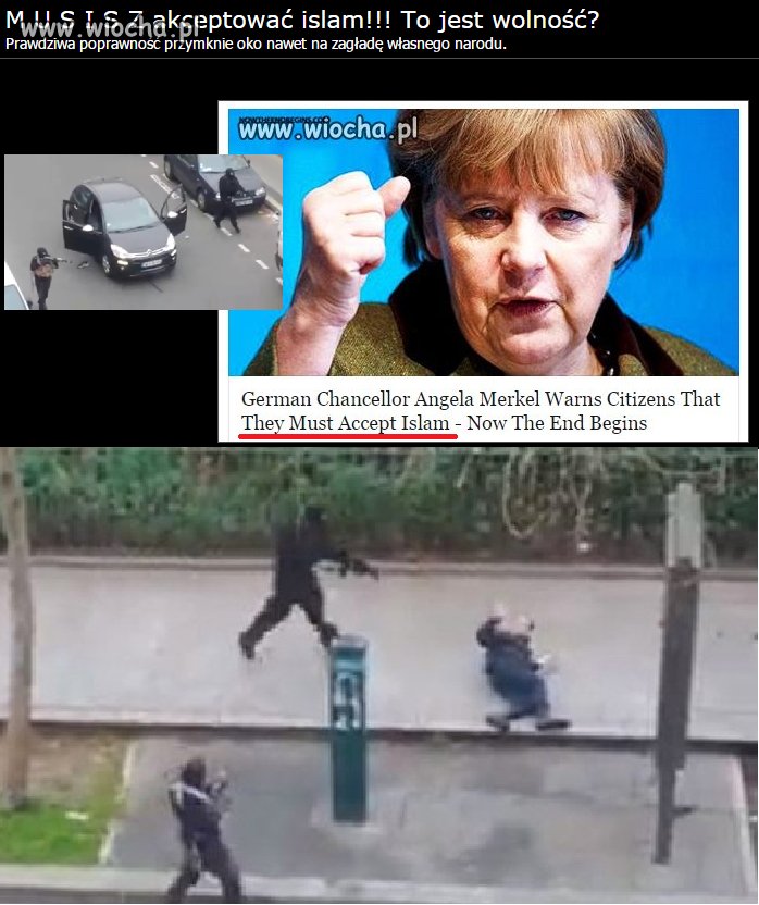 I jak tam Merkel.  
