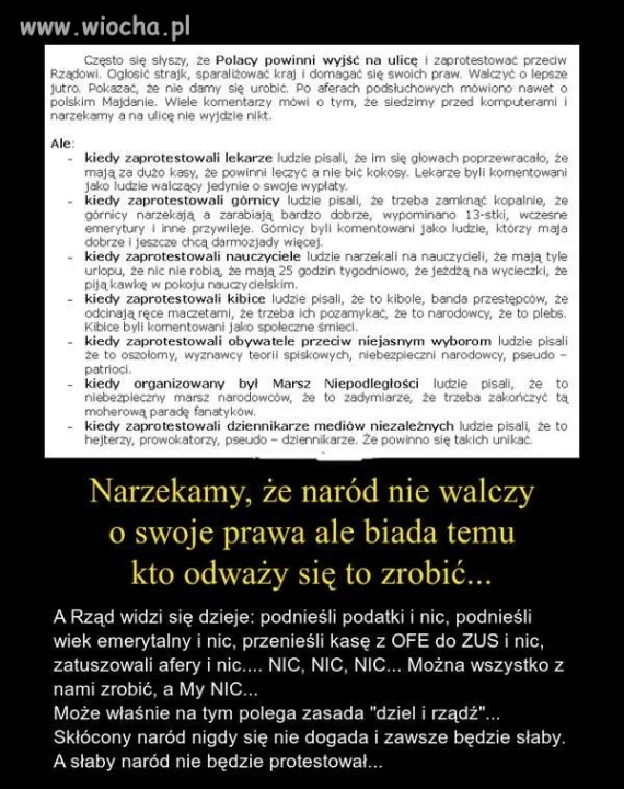 SŁABY NARÓD NIGDY NIE