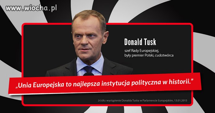 Też bym tak mówił za 300 tyś euro rocznie