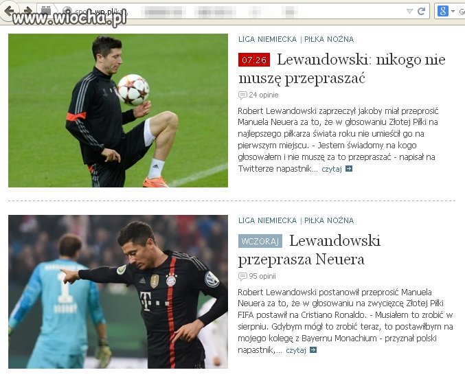 Wp, jak zawsze rzetelne informacje