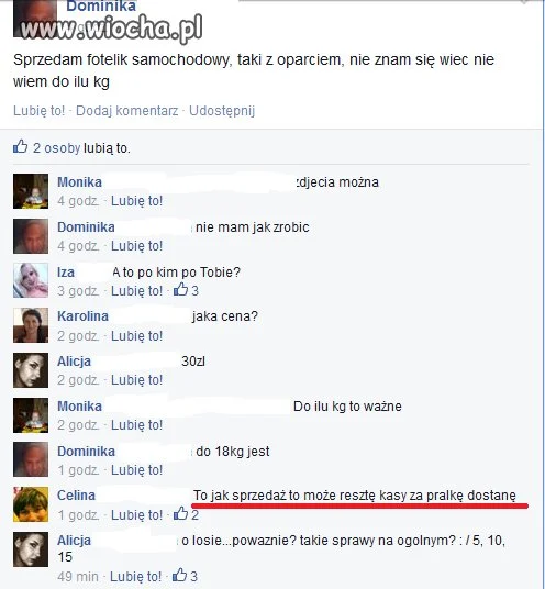 Sprzedam fotelik