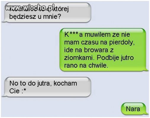 Tak zwykle wygląda początek