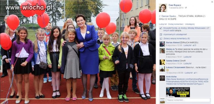 Rośnie poparcie Pani premier